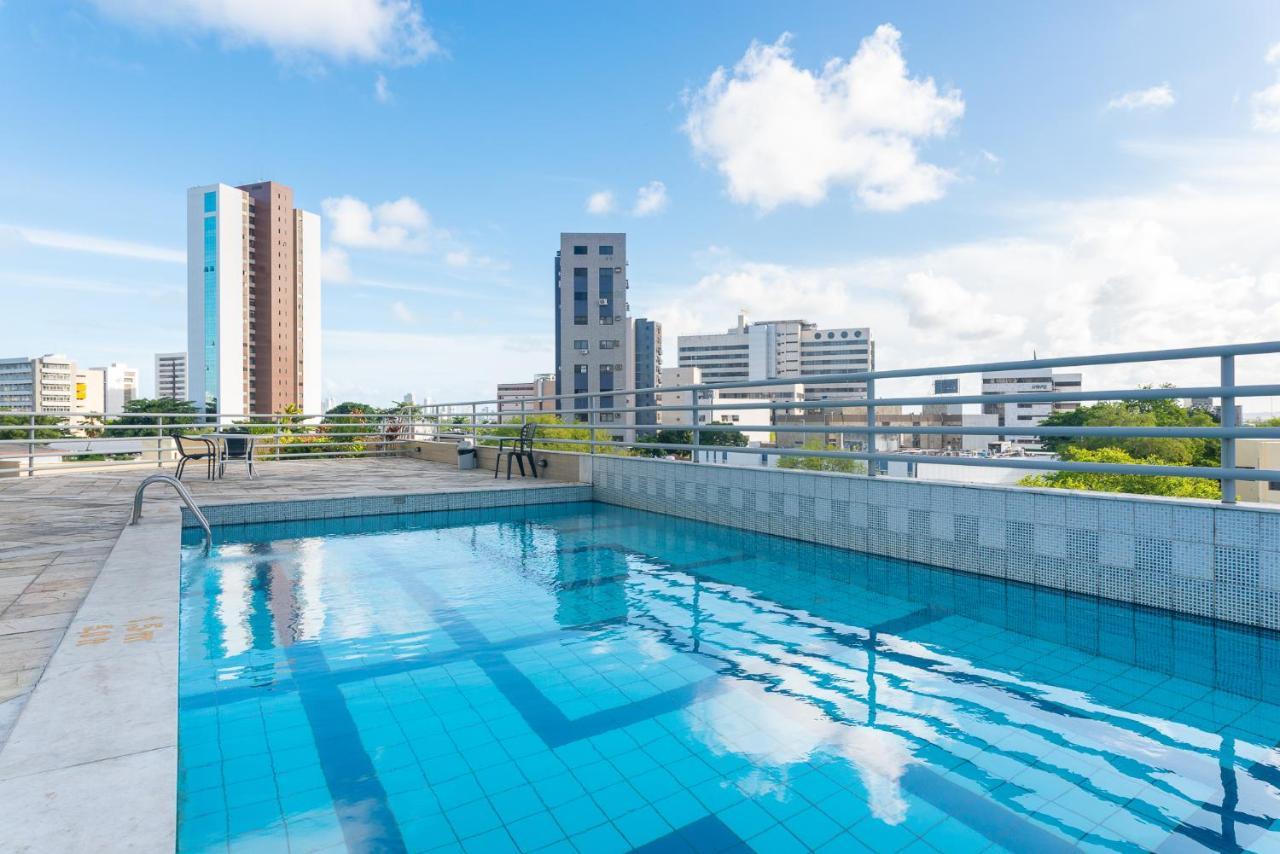 OTH1401 Flat na Ilha do Leite, Recife, um quarto. Fica em um dos mais importantes polos médicos do país Extérieur photo